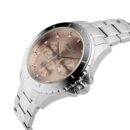 Premiere Silver-Tone Stainless Steel Watch with Rose Gold Di - 1502444